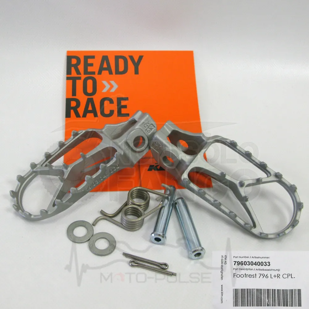 Комплект підніжок водія EXC | EXC-F SX-F KTM 79603040033